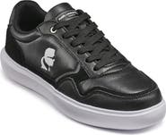 KARL LAGERFELD PARIS Side Karl Profile Embroidered Low Top Sneaker