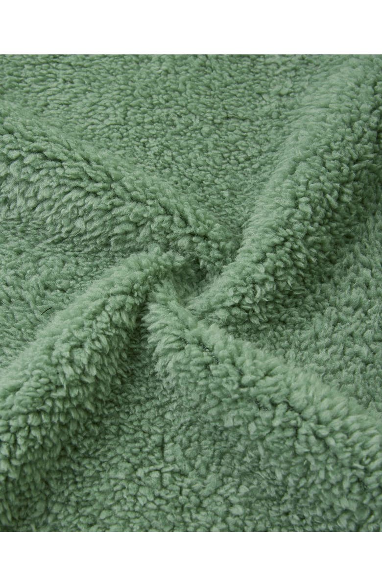 Reima Turilas Solid Fleece sweater, Alternate, color, Green Clay