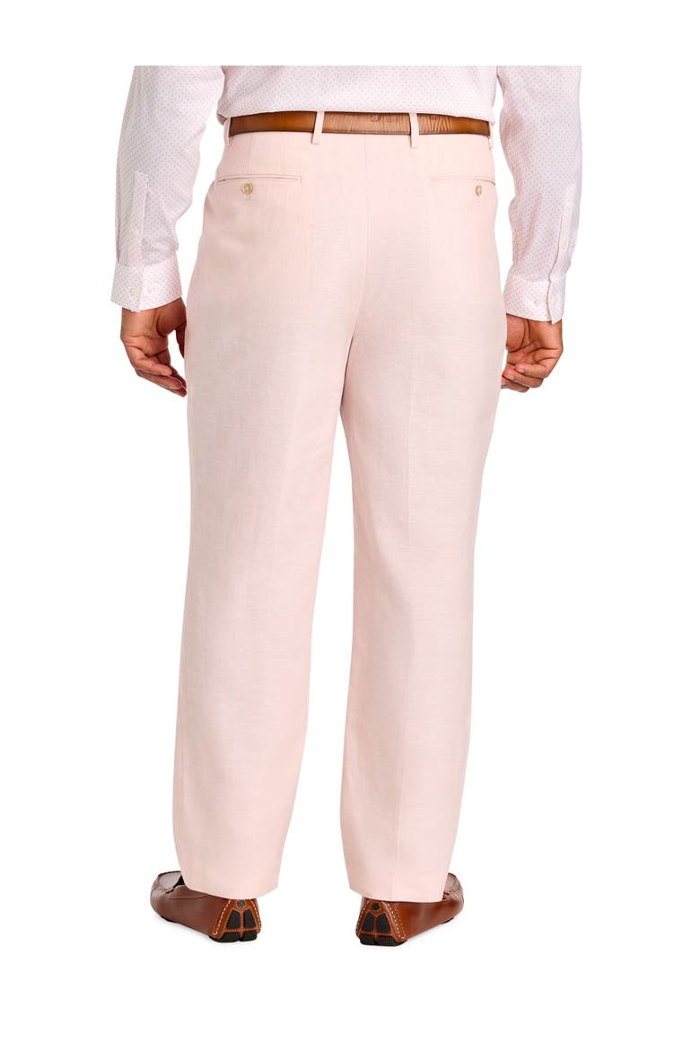 Big & Tall Linen Suit Pants V2, Alternate, color, PINK