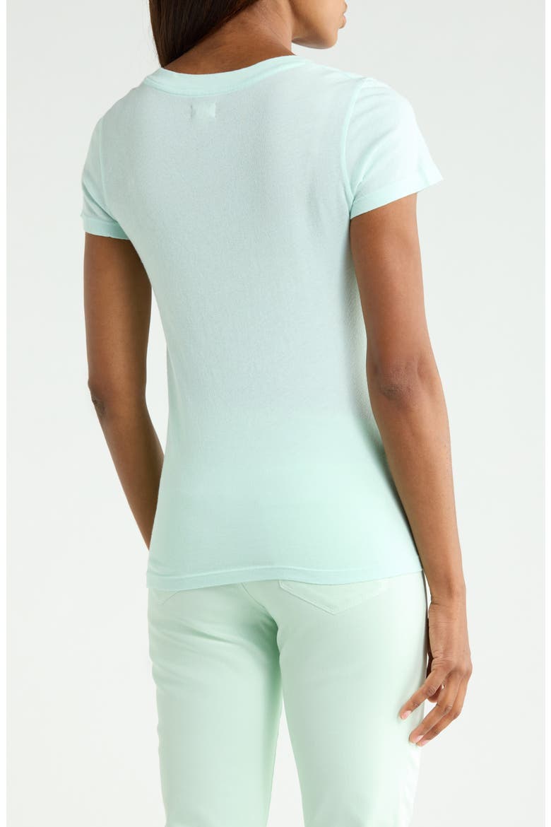 Becca V-Neck T-Shirt, Alternate, color, PALE JADE