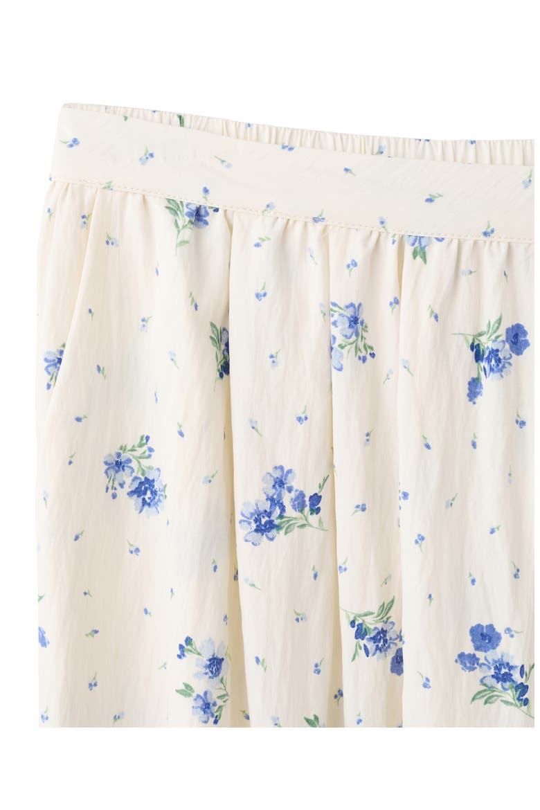 Coya Floral Balloon Pants, Alternate, color, WHITE