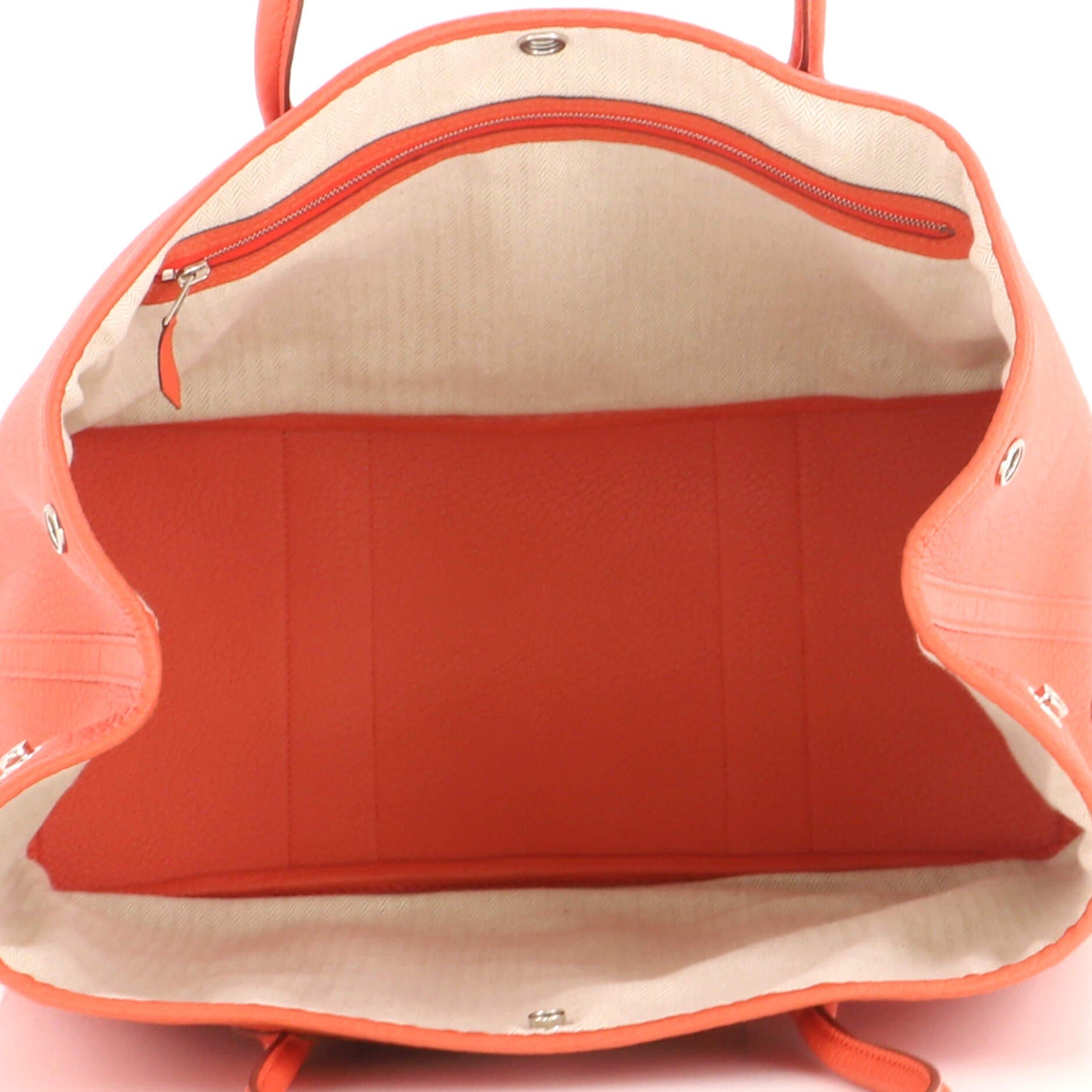 Garden Party Tote Leather 36, Alternate, color, Red