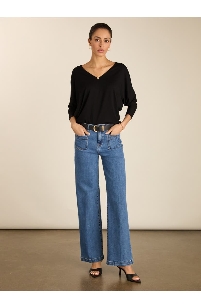 Baukjen Ella Batwing Sleeve V-Neck Top, Alternate, color,