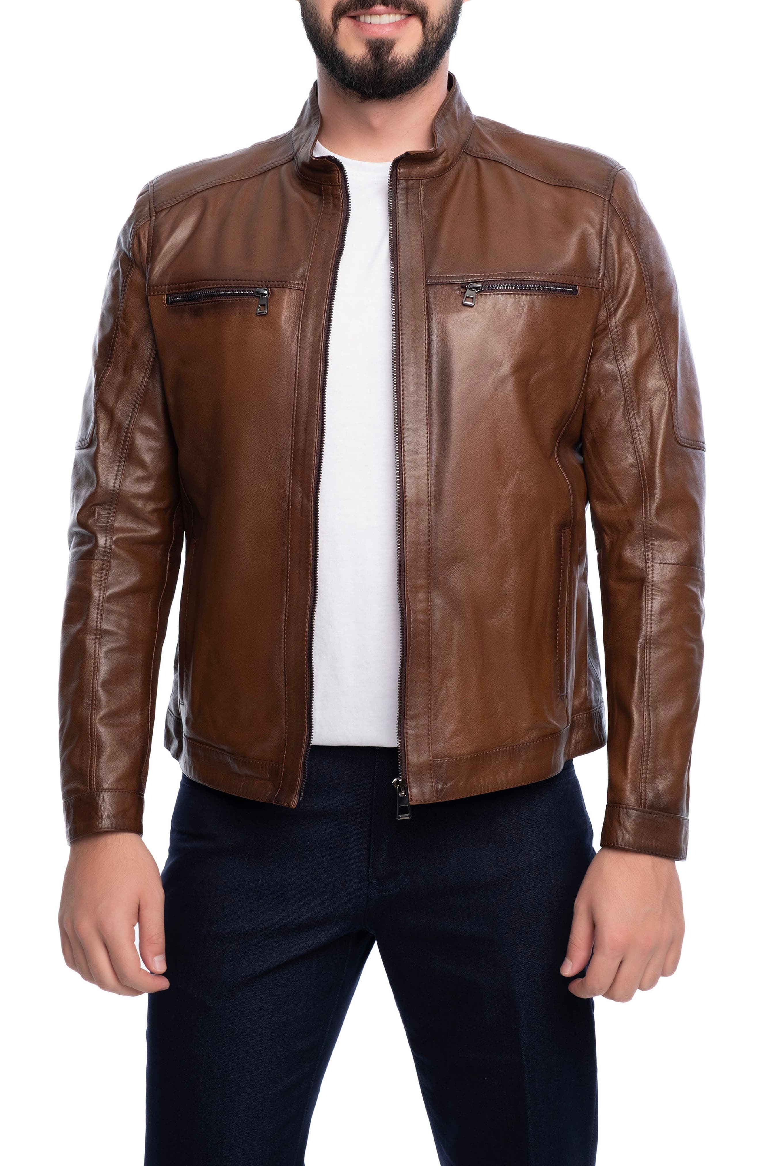 Soft Leather Jacket - image 3