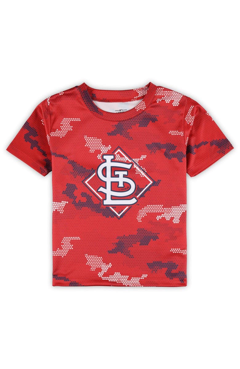 Outerstuff Toddler Fanatics Branded Red St. Louis Cardinals Field Ball T-Shirt & Shorts Set, Alternate, color, 