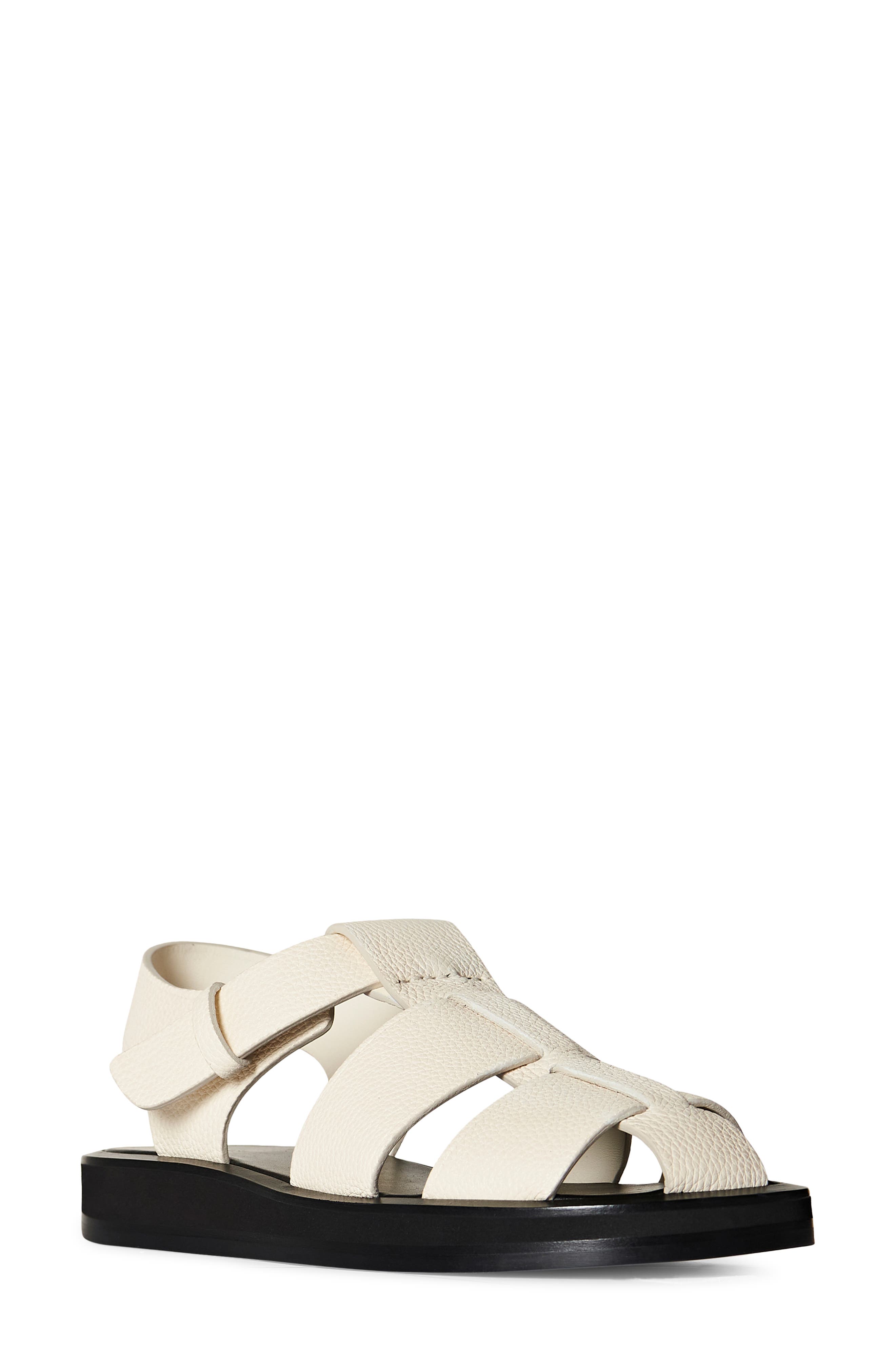 Fisherman Sandal, Main, color, IVORY