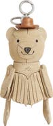 Polo Ralph Lauren Polo Bear Fringed Suede Bag Charm