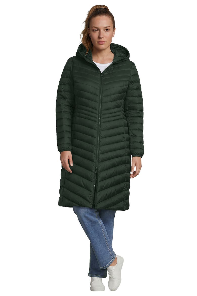 Plus Size Wanderweight Packable Down Coat, Main, color, Woodland Forest