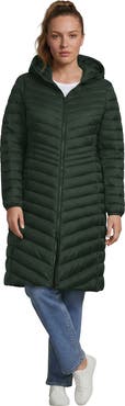 Lands' End Plus Size Wanderweight Packable Down Coat