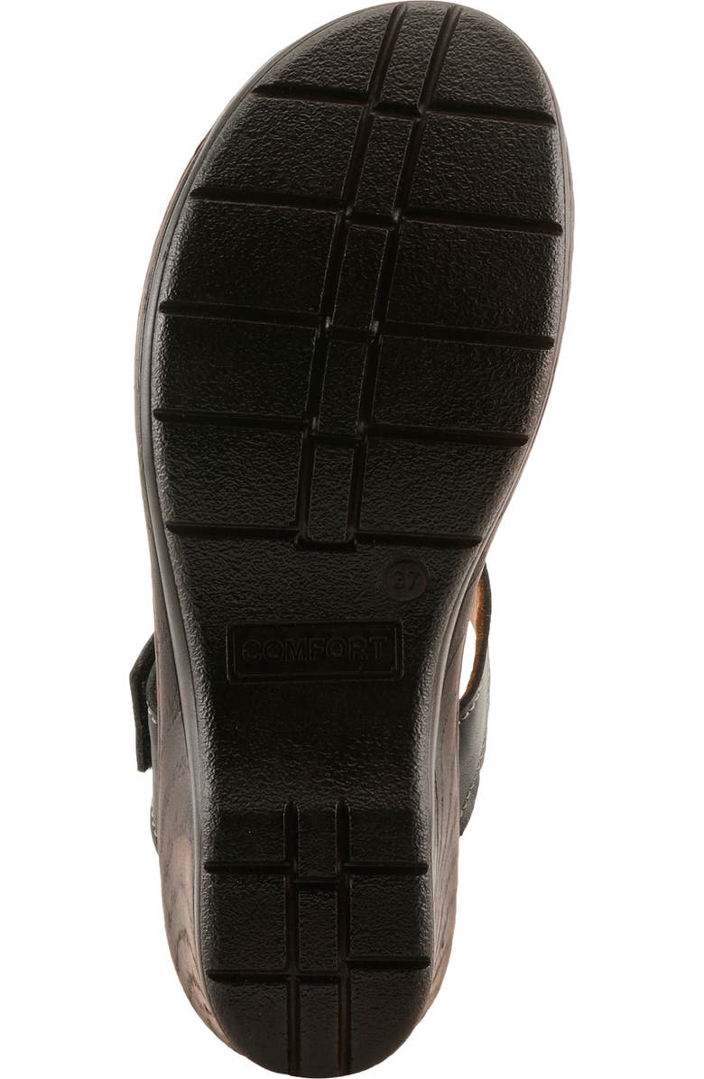 Spring Step Saphique Block Heel Sandal, Alternate, color, Black