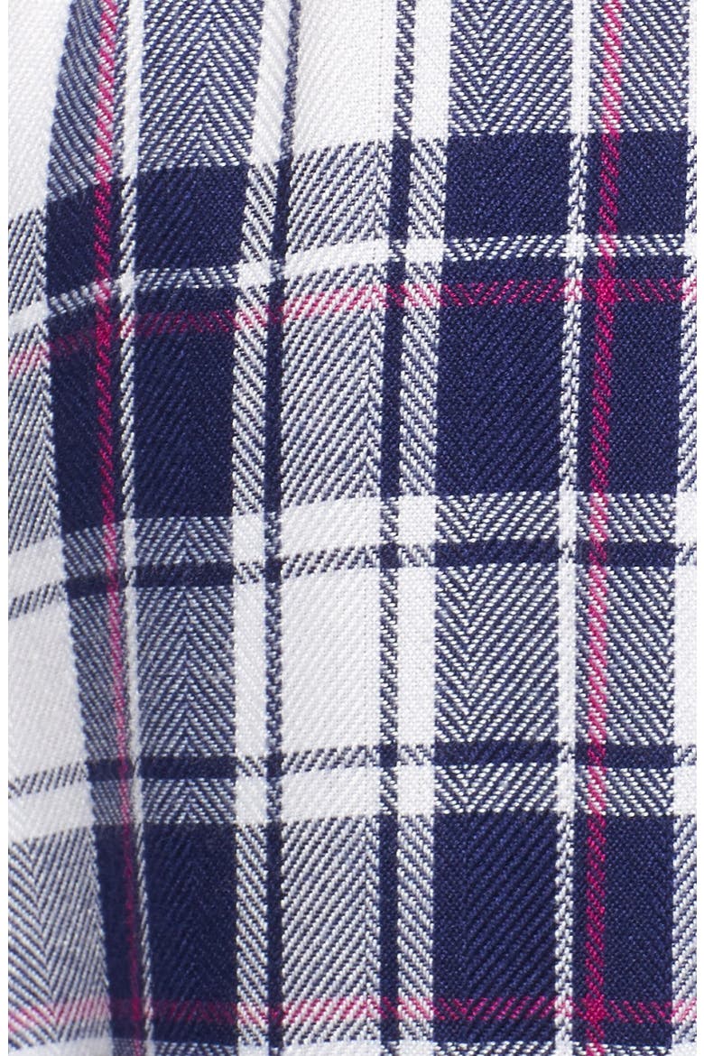 'Hunter' Plaid Shirt, Alternate, color, WHITE/ NAVY/ ORCHID