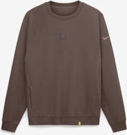 Nike Men's Nike Brown Green Bay Packers Full Defense Dri-FIT Primary Sweatshirt