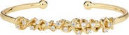 ATHRA LUXE Cubic Zirconia Wrap Cuff