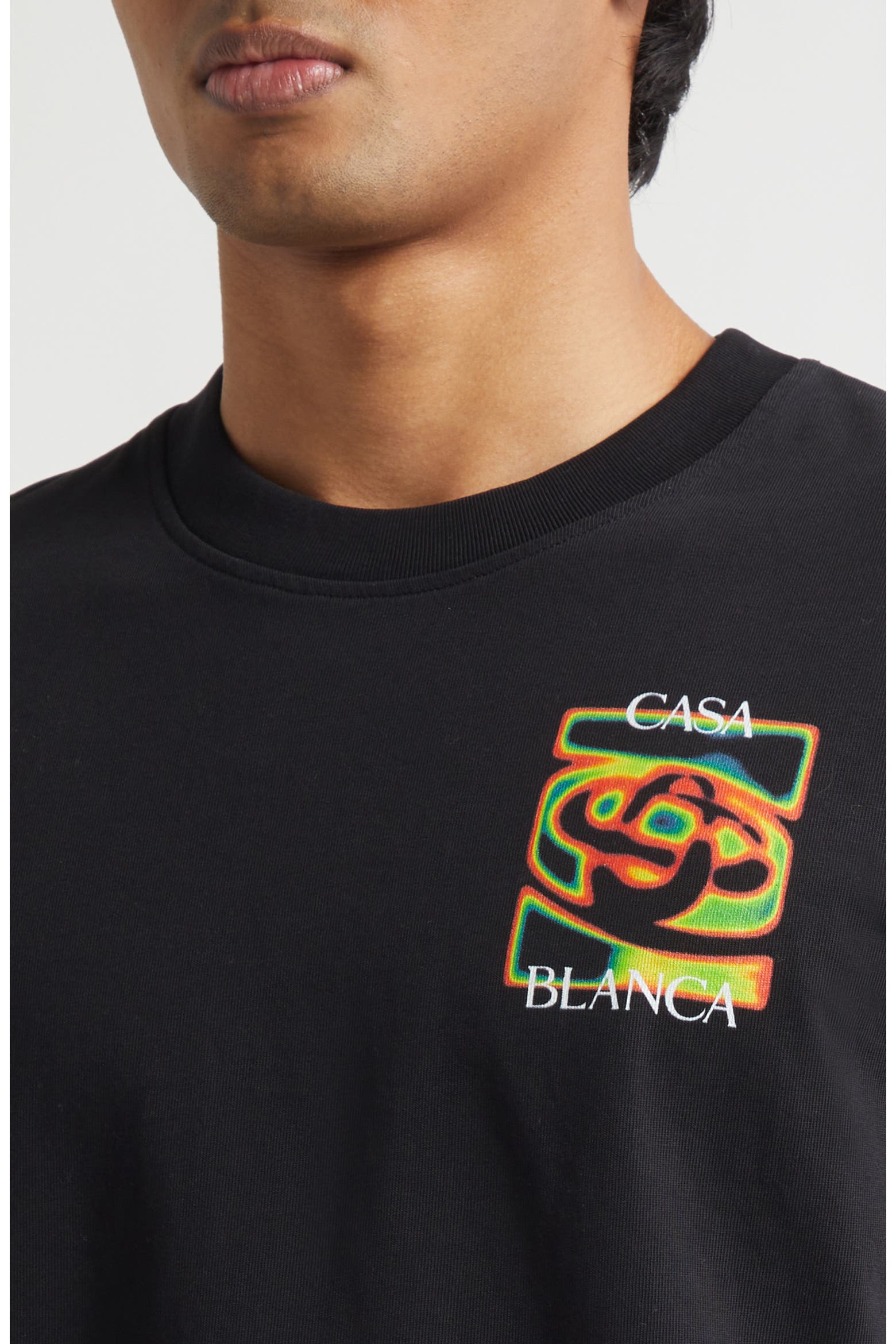 Map And Card Visual Casablanca Heat Map Organic Cotton Graphic T-Shirt (Men) | Nordstrom