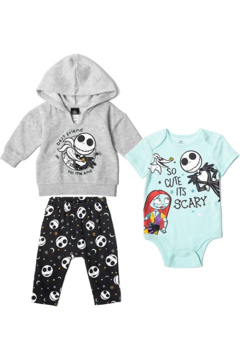 Nightmare Before Christmas Fleece Hoodie and Pants Set
