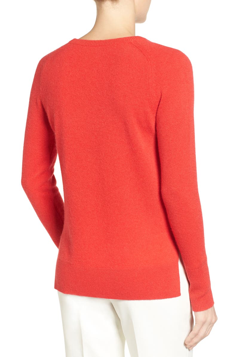 Halogen<sup>®</sup> Crewneck Lightweight Cashmere Sweater, Alternate, color,