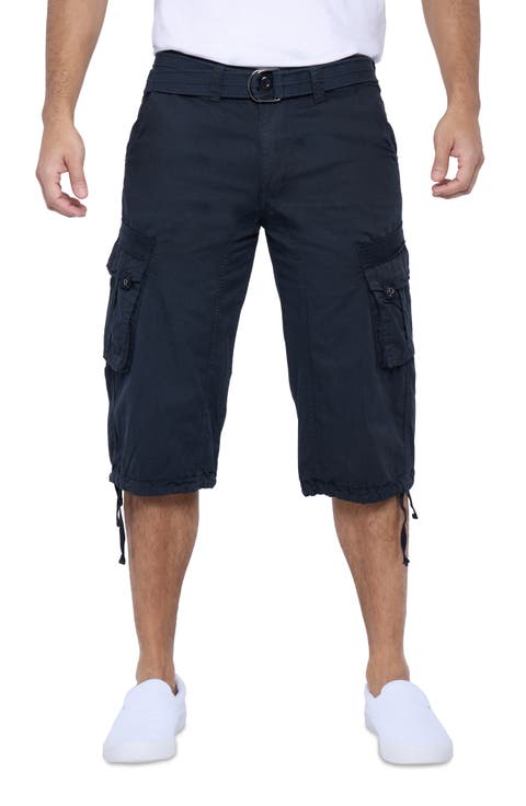 Belted Cargo Shorts