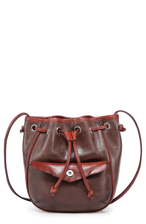 Snapper Crossbody Bucket Bag