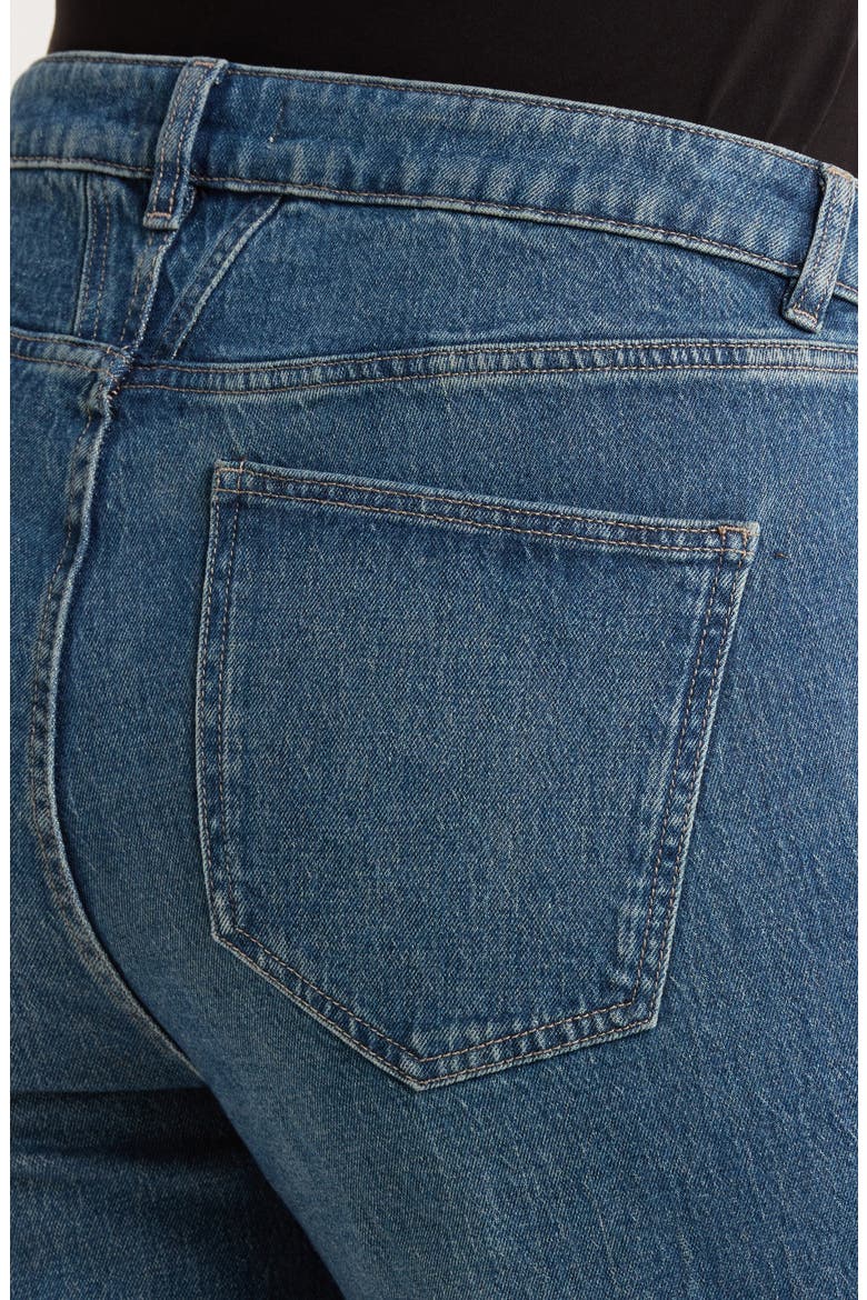 NCE High Waist Wide Leg Jeans, Alternate, color, SCENIC ROUTE