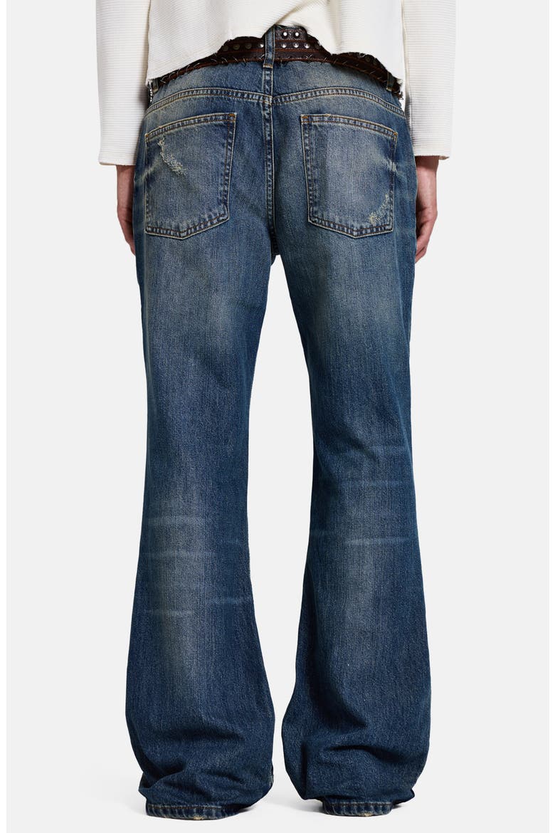 Jude Flare Leg Jeans, Alternate, color, DENIM