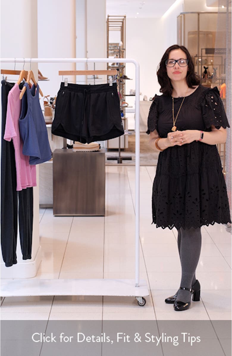 Tie Waist Course Shorts, sales video thumbnail