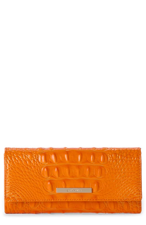 Brahmin Cordelia Croc Embossed Leather Wallet