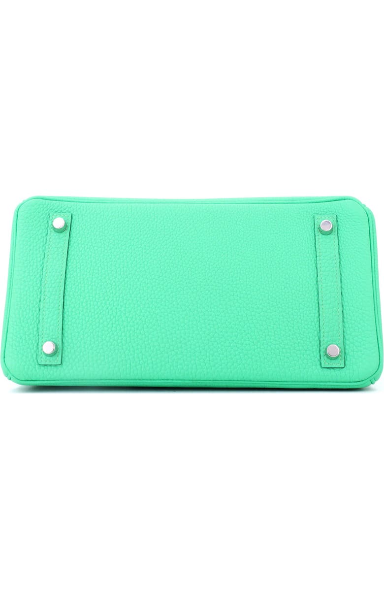 Pre-Owned Hermes Birkin Handbag Green Togo with Palladium Hardware 30, Alternate, color, Vert Comics