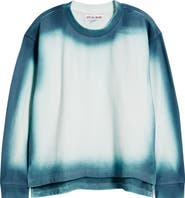 CITY BLUES Spot Dye Terry Sweatshirt