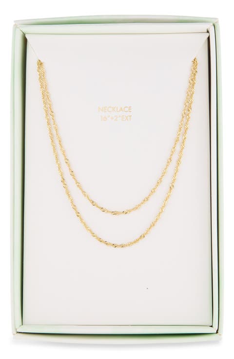 Singapore Layered Necklace
