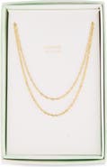 ARGENTO VIVO Singapore Layered Necklace