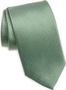 David Donahue Jacquard Silk Tie