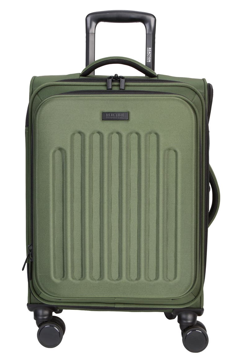 The Venturer 20-Inch Spinner Carry-On Suitcase, Main, color, OLIVE
