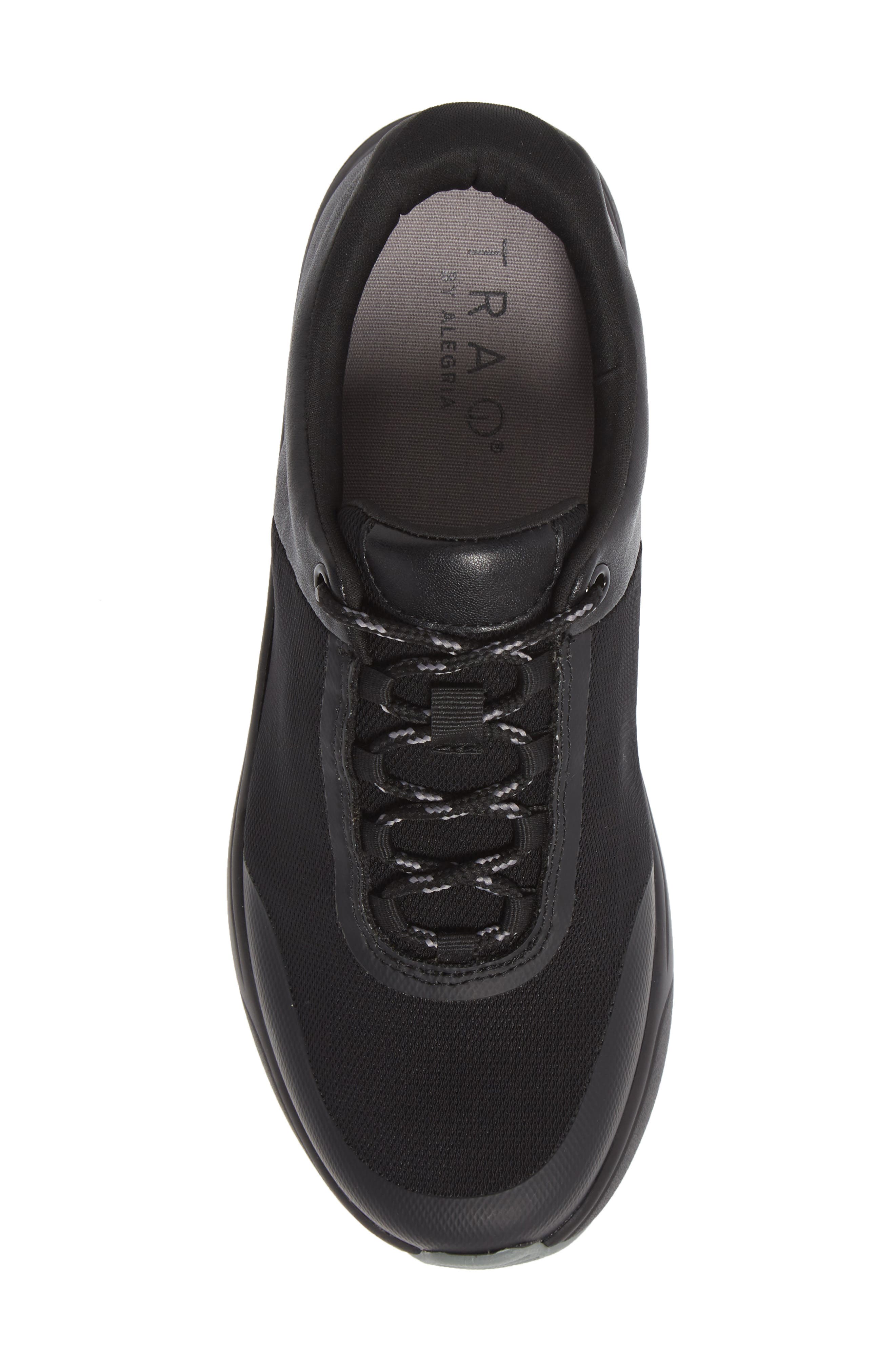 TRAQ by Alegria Jaunt Knit Sneaker, Alternate, color, 