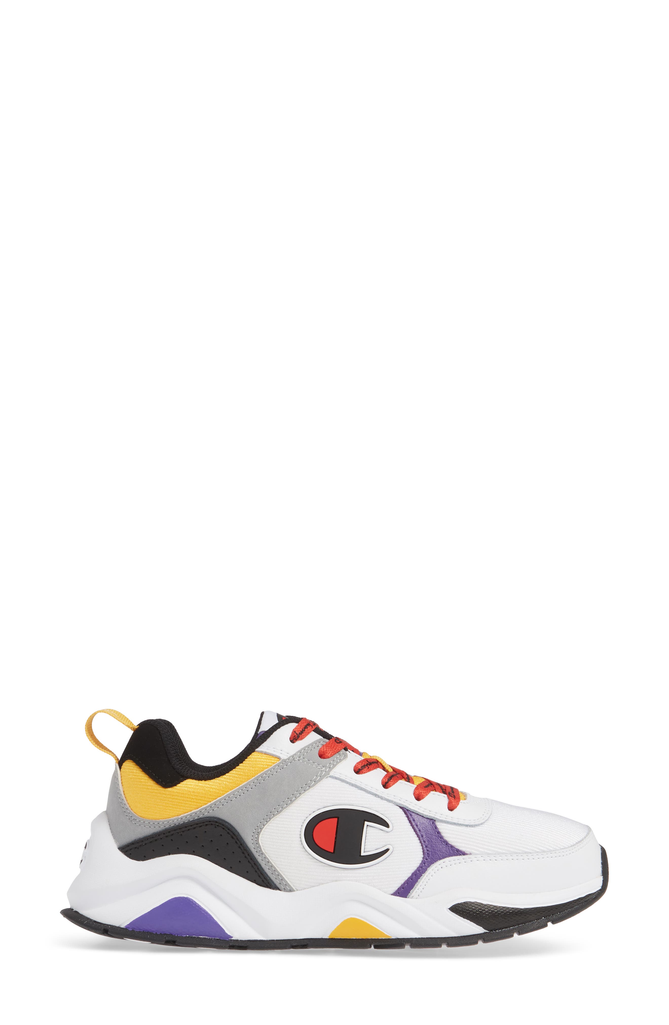 Champion 93Eighteen Block Sneaker, Alternate, color, 