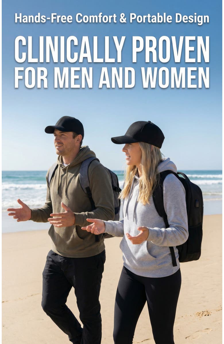 Lovery Laser Cap LED Red & Blue Light Therapy Hat - 48 LED Hair & Scalp Treatment Device with 10-Minute Auto Timer, Alternate, color, Black