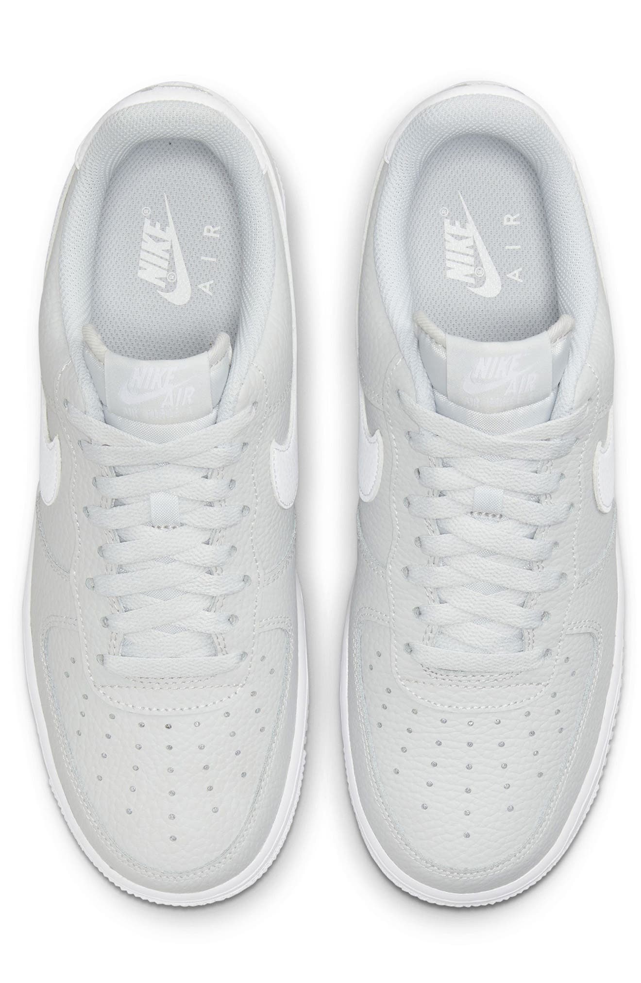 Air Force 1 '07 Basketball Sneaker, Alternate, color, PLATINUM/ WHITE/ WHITE