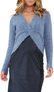 Ripe Maternity Nala Twist Front Maternity/Nursing Sweater