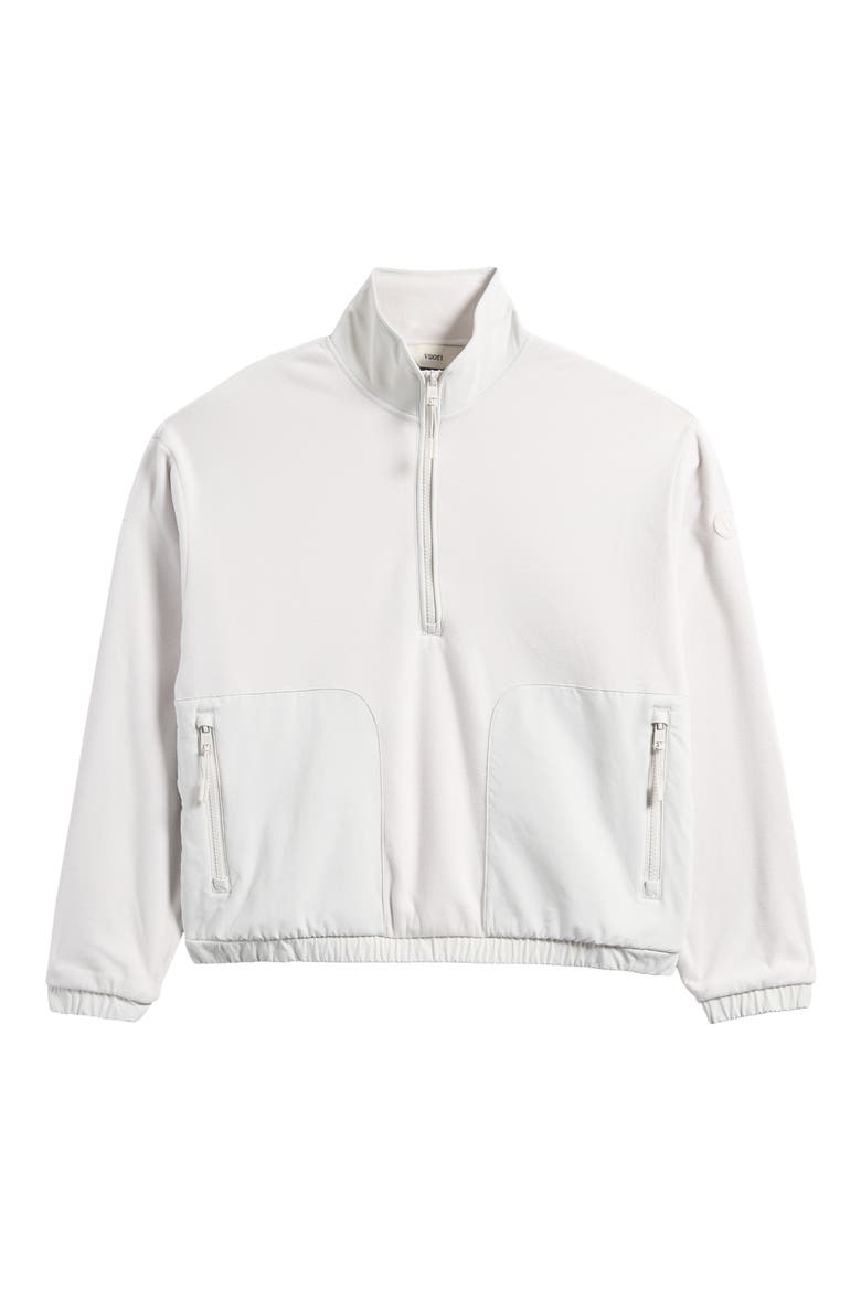 Water Resistant Half Zip Pullover, Alternate, color, SALT