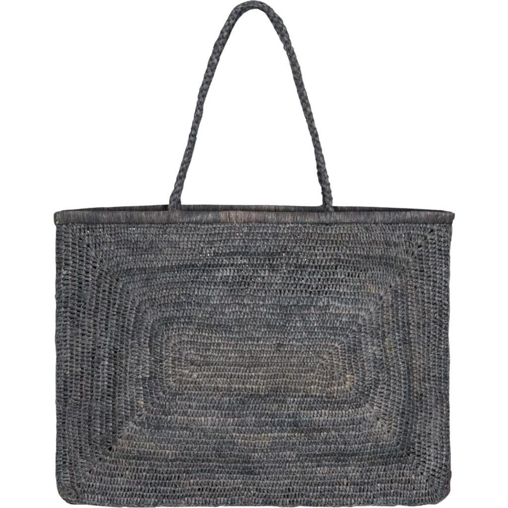 Zanatany Concepts Clipa (xxl) Raffia Beach Tote Bag In Blue