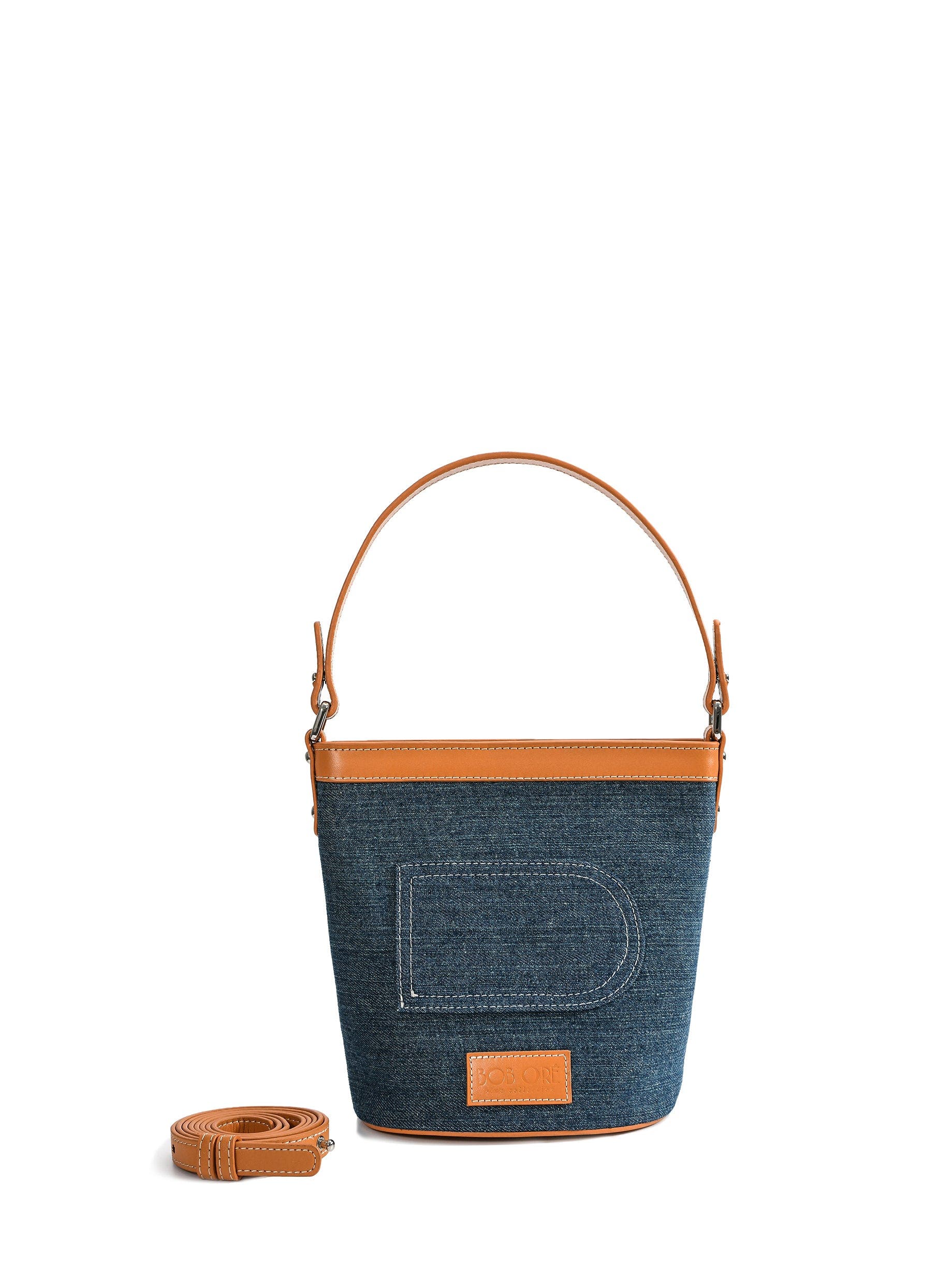 Bob Oré Blue Collection Dorothy Handbag, Main, color, Denim