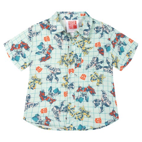 Short Sleeve Button-Down Shirt