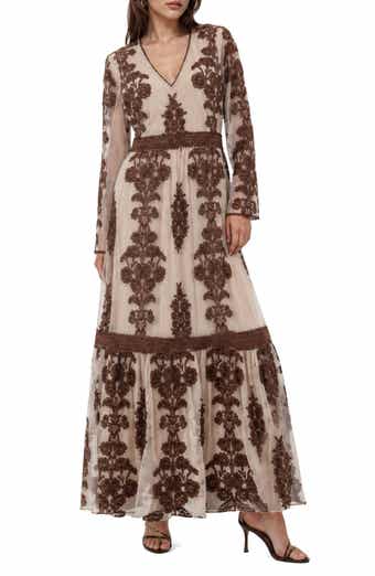 Anastasia Embroidered Maxi Dress