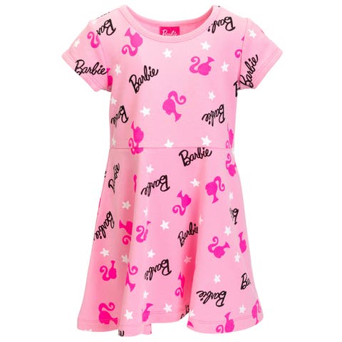 Short Sleeve Skater Dress (Toddler, Little Kid & Big Kid)