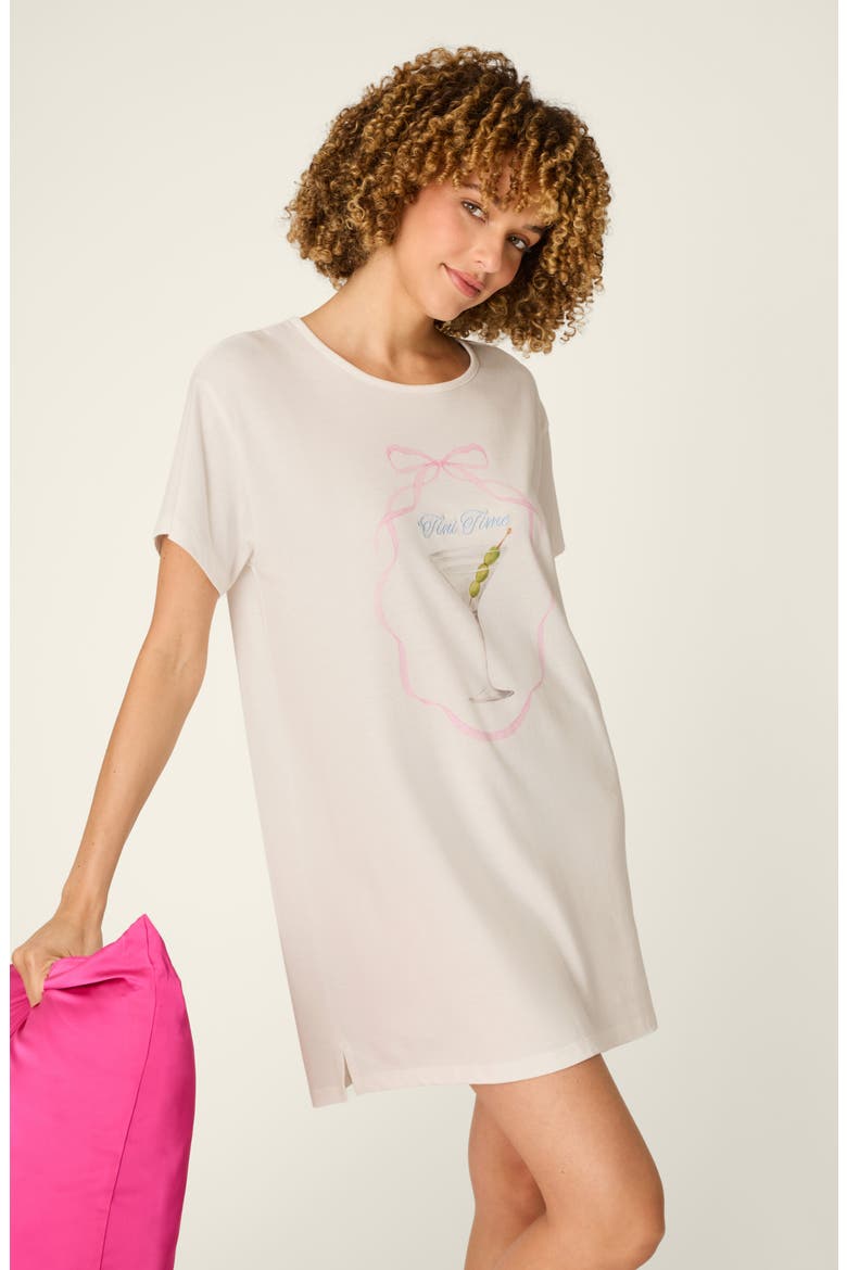 Olive You Nightshirt, Alternate, color, IVORY