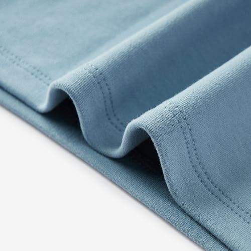 Milkbarn Brushed Long Sleeve T-shirt In Blue