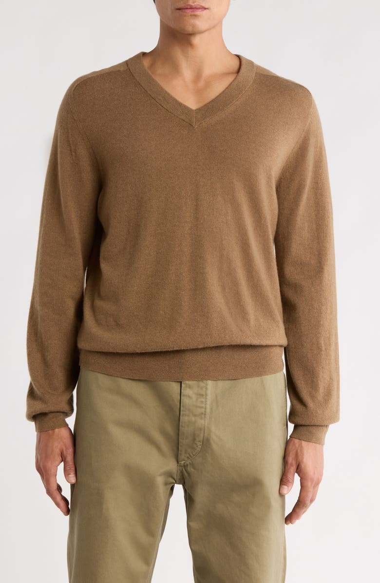 BUCK MASON California Cashmere V-Neck Sweater, Main, color,
