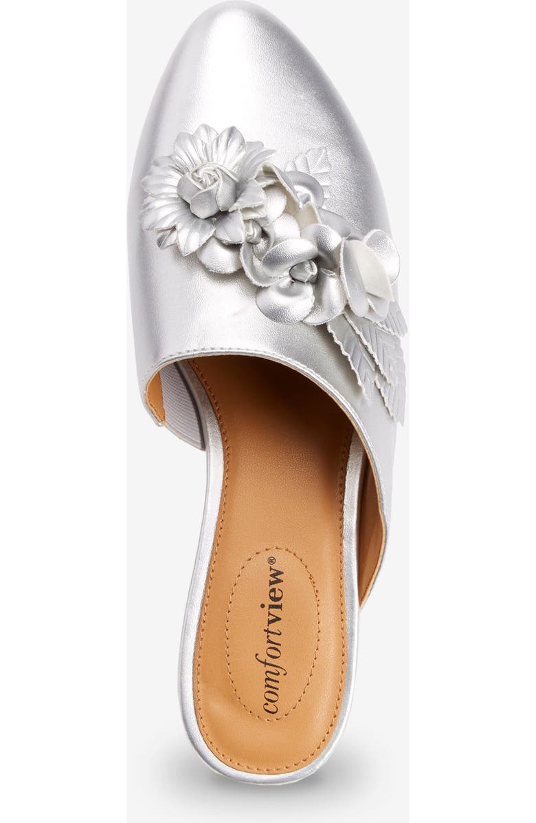 Comfortview The Ayla Slip On Mule, Alternate, color, Black