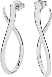 Lucy Quartermaine Melting Drop Hoops