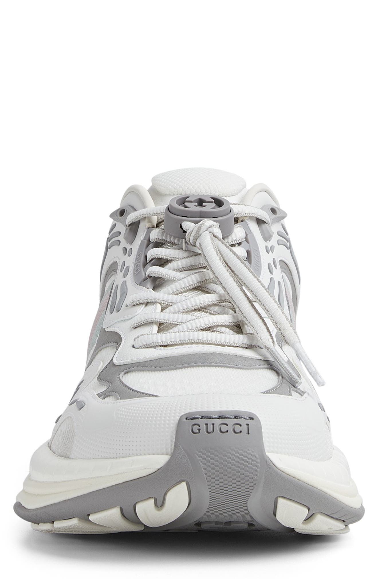 Gucci 2.0 Low Top Sneaker, Alternate, color, Grey/ White Mix Color