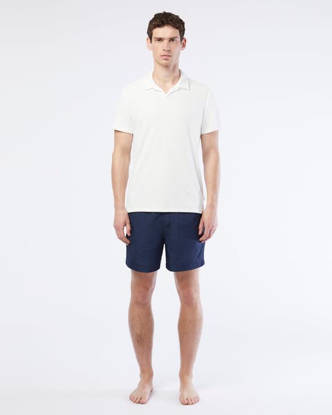 Nylon Crinkle 5" Swim Trunk